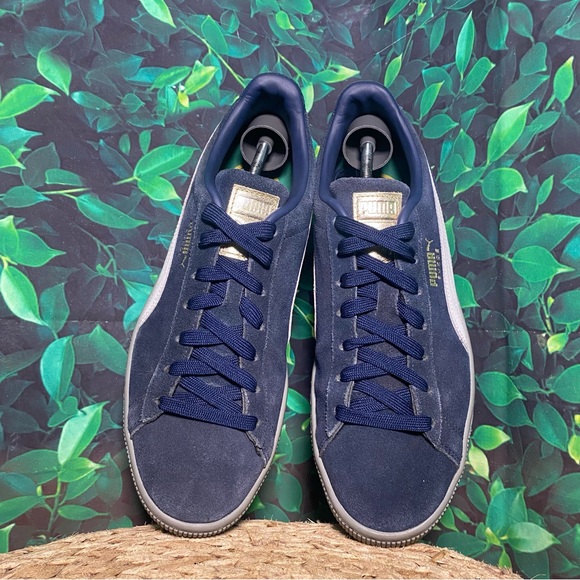 Puma suede classic past time  blue white grey - Picture 6 of 7